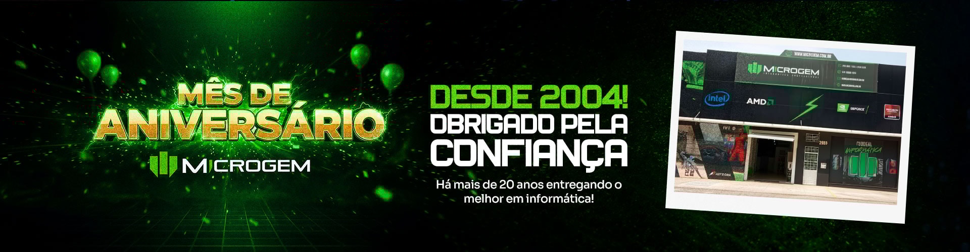 Aniversário Microgem