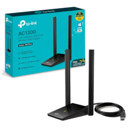 Adaptador De Rede Wireless Tp-link Archer T4u Plus Ac1300 3.0 Usb Archer T4u Plus(Us) ver 1.0