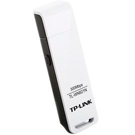 ADAPTADOR DE REDE WIRELESS TP-LINK TL-WN821N 300MBPS USB
