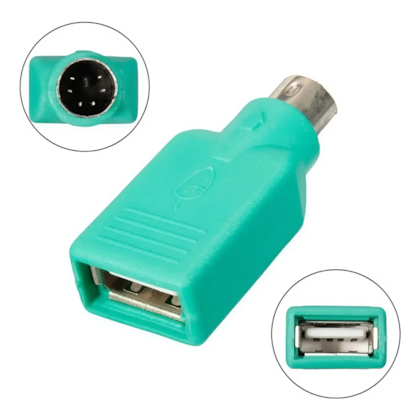 Adaptador Stock Usb A Femea X Ps2 Macho