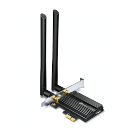 Adaptador Tp-link Archer Tx50e Ax3000 Wi-fi 6 Pcie Dual Band 2.4/5.0ghz Bluetooth 5.2