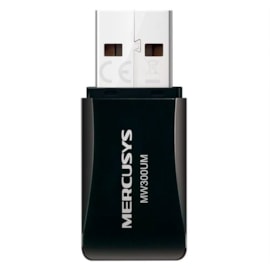 ADAPTADOR WIRELESS MERCUSYS MW300UM MINI USB 300MBPS