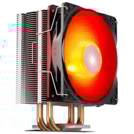 AIRCOOLER PARA PROCESSADOR DEEPCOOL GAMMAXX 400 V2 VERMELHO