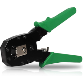 Alicate De Crimpar Dex Rj11 Rj12 Rj45 Verde Ht-315