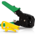 Alicate De Crimpar Dex Rj11 Rj12 Rj45 Verde Ht-315