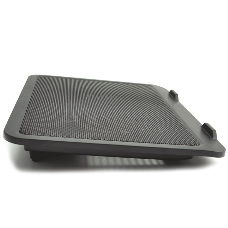 Base Notebook C3tech Nbc11 14" Usb 2.0 Fan 140mm Leds Azul Preto Nbc