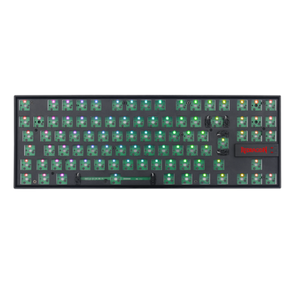 Base Teclado Mecanico Redragon Kumara Barebone Edition Preto Rgb Rd-bbk552