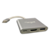 Cabo Adaptador +Legal Usb Tipo-c Para Hdmi F Usb 3.0 Tipo C