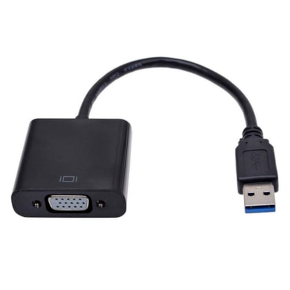 Cabo Conversor Dex Usb 3.0 Para Vga Fêmea Ad-902e