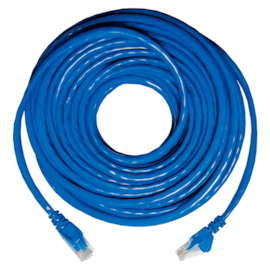 CABO DE REDE COM CONECTOR, 20M, 26AWG AZUL