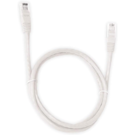 Cabo De Rede Plus Cable Patch Cord Cat5e 5m Branco Pc-ethu50wh
