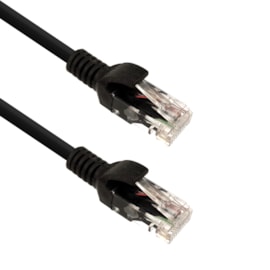 Cabo De Rede Plus Cable Patch Cord Cat6 5m Preto Pc-eth6u50bk