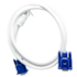 Cabo Vga Tomate 2m Com Filtro Branco Mvg-1002