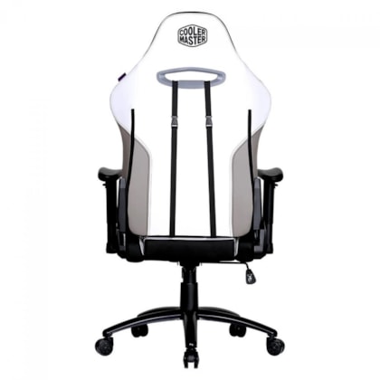 Cadeira Cooler Master Caliber R3C Suporta Até 150Kg Ajuste Altura E Inclinação Preto E Branco Cmi-Gcr3C-Gw