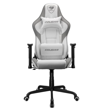 Cadeira Cougar Gaming Armor Elite Até 120kg Com Almofadas Descanso De Braço 2d Branco 3meliwhb.0001