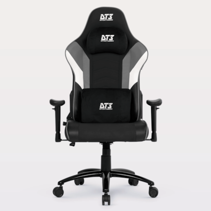 Cadeira Dt3 Elise V3 Até 130Kg Ajuste Altura E Inclinação Preto E Grey 13756-2