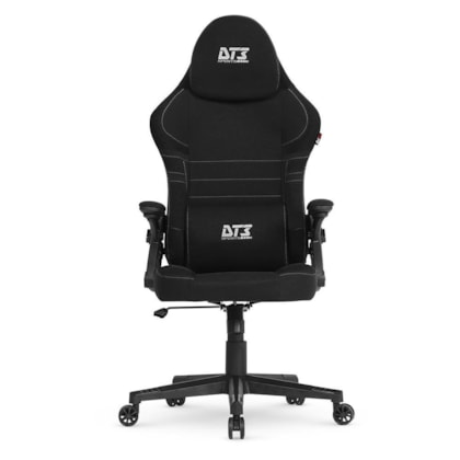Cadeira Dt3 Sports Gx Black Suporta Até 110kg Ajuste Altura E Inclinação Preta 14151-2