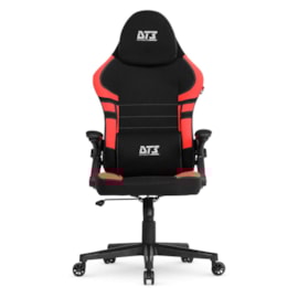 Cadeira Dt3 Sports Gx Red Suporta Até 110kg Ajuste Altura E Inclinação Vermelha 14154-5