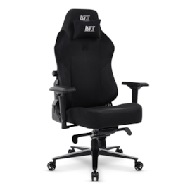 Cadeira Dt3 Sports Nero Racing Series Black Almofada Magnética Braços 4d Suporta Até 140kg