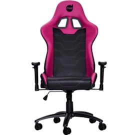 CADEIRA GAMER DAZZ SÉRIE M PRETO E ROSA 625170