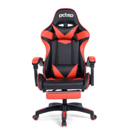 CADEIRA GAMER PCTOP VERMELHO SE1006