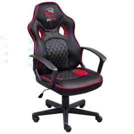CADEIRA GAMER PCYES MAD RACER MASTER STI VERMELHA MADSTIMSVM