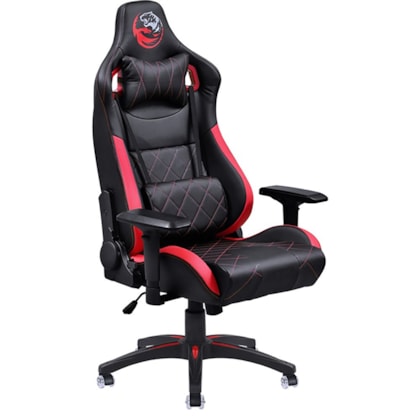 CADEIRA GAMER PCYES MAD RACER V10 PRETO/VERMELHO MADV10VMGL