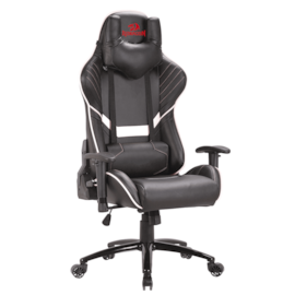 Cadeira Gamer Redragon Coeus Reclinável Suporta Até 150kg Preto/branco C201-bw