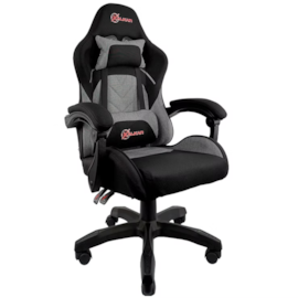 Cadeira Kalkan Astri Eclipse Até 140Kg Ajuste Altura E Inclinação Preto E Cinza Klk00059