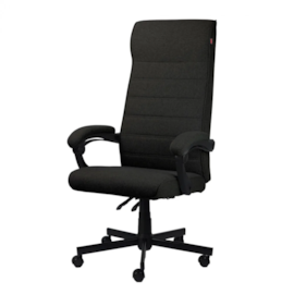 Cadeira Office Pcyes Ergonomic Magnus Black Suporta Até 130kg Ajuste Altura Preto Pceemagpt