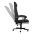 Cadeira Office Pcyes Ergonomic Magnus Black Suporta Até 130kg Ajuste Altura Preto Pceemagpt