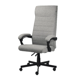 Cadeira Office Pcyes Ergonomic Magnus Gray Suporta Até 130Kg Ajuste Altura Cinza Pcemagcz