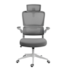 Cadeira Office Redragon Hela Suporta Até 130kg Ajuste Altura Cinza E Branco C214-w