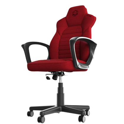 Cadeira Pc Yes Mad Racer Sti Comfort First Blood  Suporta Até 120Kg Ajuste Altura E Inclinação Vermelho Pcsti-Fb