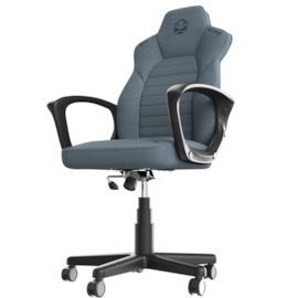 Cadeira Pc Yes Mad Racer Sti Comfort Indigo Suporta Até 120Kg Ajuste Altura E Inclinação Azul Pcsti-Id