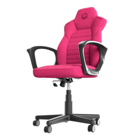 Cadeira Pcyes Mad Racer Sti Comfort Lotus Suporta Até 120Kg Ajuste Altura E Inclinação Rosa Pcsti-Lt