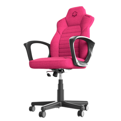 Cadeira Pcyes Mad Racer Sti Comfort Lotus Suporta Até 120Kg Ajuste Altura E Inclinação Rosa Pcsti-Lt