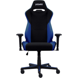 Cadeira Pcyes Mad Racer V8 Turbo Até 120kg Descanso De Braço 4d Azul V8tbmadaz