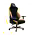 Cadeira Pcyes Mad Racer V8 Turbo Suporta Até 120kg Altura E Inclinação Descanso De Braço 4d Amarela V8tbmadam