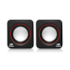 Caixa De Som C3Tech Stereo 2.0 3.5Mm Usb Preto Sp301Bk