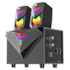 Caixa De Som E Subwoofer Redragon Toccata Rgb Usb 3.5 Mm 5W Sub 3W Caixa Gs700
