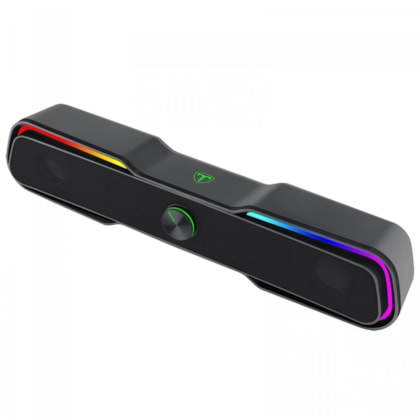 CAIXA DE SOM GAMER T-DAGGER SOUNDBAR X-RAY PRETO TGS600