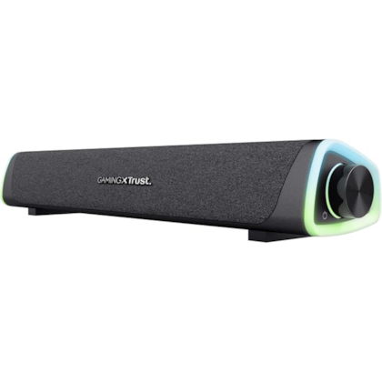 Caixa De Som Gaming Xtrust Axon Rgb 6Wx2 Usb Preto Gxt 620