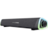 Caixa De Som Gaming Xtrust Axon Rgb 6Wx2 Usb Preto Gxt 620