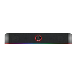 Caixa De Som Gaming Xtrust Thorne Rgb 6W Usb Preto Gxt 619