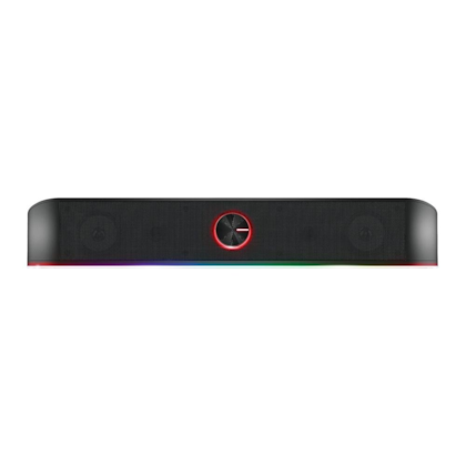 Caixa De Som Gaming Xtrust Thorne Rgb 6W Usb Preto Gxt 619