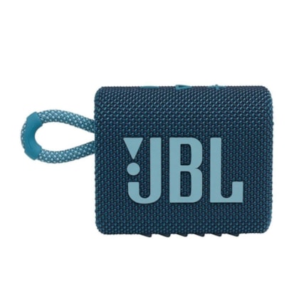 Caixa De Som Jbl Go3 Mini Bluetooth Speaker Azul Jblgo3bluam