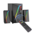 Caixa De Som Redragon Anvil Pro Rgb Bluetooth Usb Stereo 2.1 25w Preto Gs520-pro