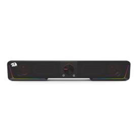 Caixa De Som Redragon Darknets Soundbar Rgb 6w Usb P2 Preto Gs570