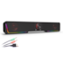 Caixa De Som Redragon Darknets Soundbar Rgb 6w Usb P2 Preto Gs570